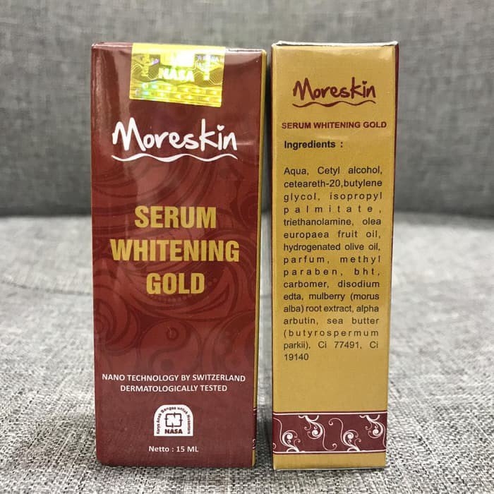 from cell how phones extract gold NASA MORESKIN SERUM MORESKIN  ORIGINAL WHITENING GOLD