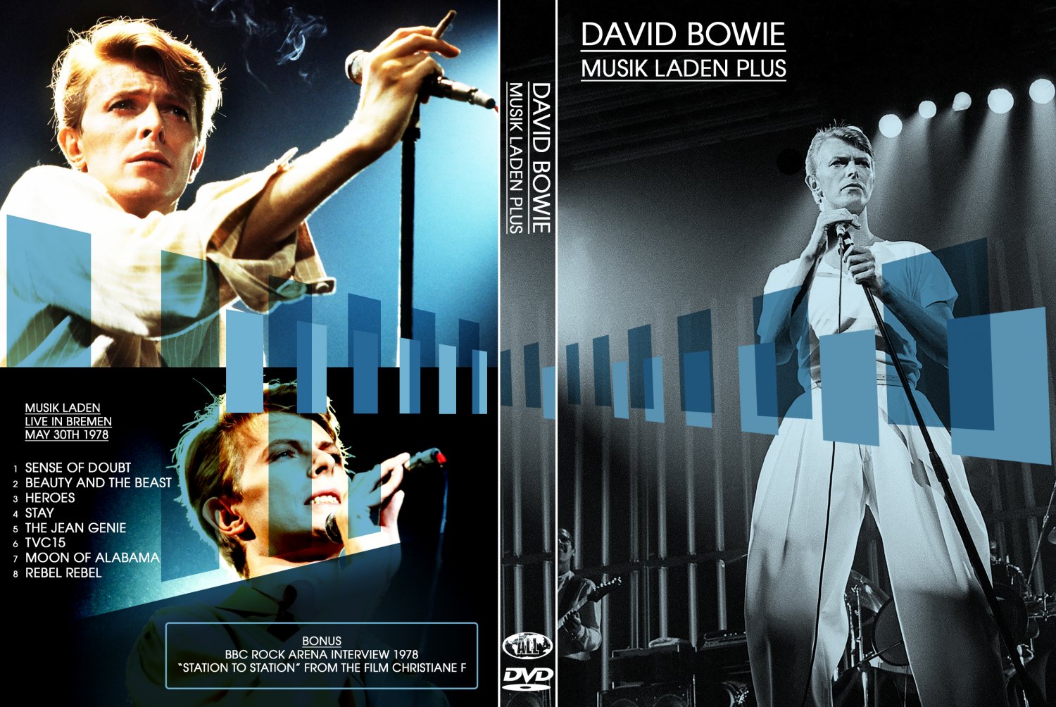 DAVID BOWIE : LIVE IN BREMEN 1978 DVD