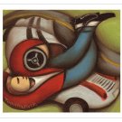 James Dean Wall Art Car Wreck Pop Artwork Decor Gift Modern Abstract Pop CUlture