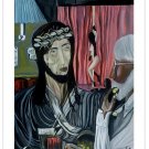 Jesus Christ Art Strip Club Wall Art Stripper Cool Abstract Artwork