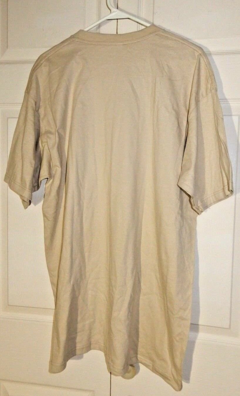 Optima Cotton Wear Silver Men's TShirt Size XL Hawaii Short Sleeve NWOT (TS096)