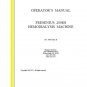 Fresenius 2008H Hemodialysis Dialysis Operation Manual