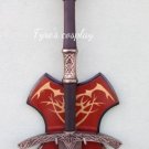 Fantasy Sword withking blade lord of the Rings with plaque nazgul with wall plaque Fantasy Sword withking blade lord of the Rings with plaque nazgul with wall plaque