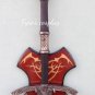 Fantasy Sword withking blade lord of the Rings with plaque nazgul with wall plaque