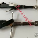 2 pcs steel & silver the Witcher 3 Geralt The witcher's sword Geralt's sword of Geralt wild hunt 2 pcs steel & silver the Witcher 3 Geralt The witcher's sword Geralt's sword of Geralt wild hunt