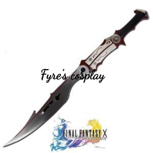 sword katana lightning final fantasy gunblade Blazefire Saber