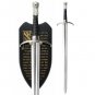 Longclaw sword jon snow with wall plaque game of thrones scale 1:1