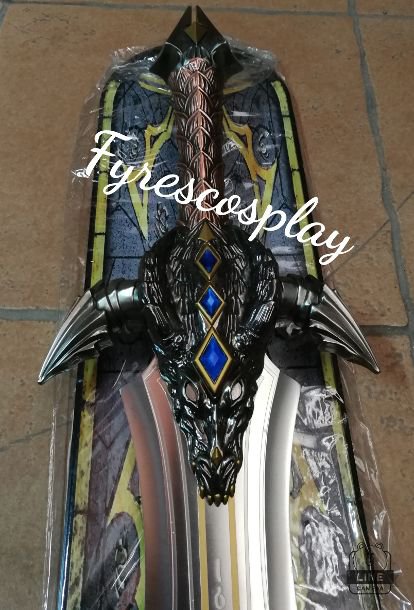 SWORD OF ANDUIN LOTHAR WORLD OF WARCRAFT COSPLAY ANDUIN'S SWORD BLADE