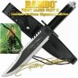 RAMBO II KNIFE DAGGER SURVIVAL WITH SHEATH LIMITED EDITION