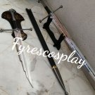 2 pcs anduril sword and shard of narsil aragorn lord of the rings anduril's sword aragorn's sword