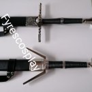 silver sword and steel sword The witcher Geralt the swords of geralt