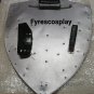 Legend of zelda link link's shield ocarina triforce steel acciaio Hylian sheild of zelda