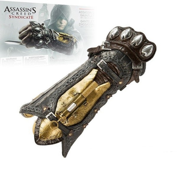 ASSASSINS CREED Syndicate Blade Ghost Hidden Blade Gauntlet Cosplay