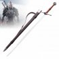 Replica Geralt Steel Sword in Brown - The Witcher silver sword Geralt sword