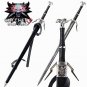 The Witcher 3 wild Hunt Geralt's di rivia silver sword blade engraving Geralt The witcher's sword