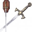 Knight's Templar Sword with Display
