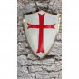 Templar Medieval Shield, Knight Shield Wall Spartan Shield Crusader Sword and Shield, templar