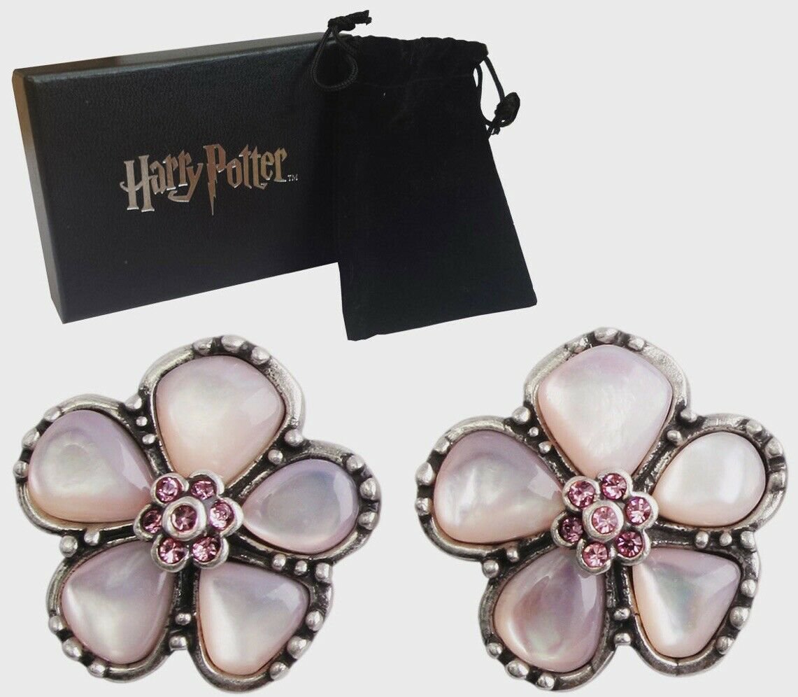 Harry Potter Replica 1/1 Hermione Granger´s Yule Ball Earrings (silver ...