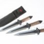 KIT RAE HELLHAWK TRIPLE THROWER SET 24.8 CM, BLACK