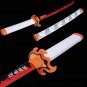 Rengoku Kyoujurou demon slayer wooden katana
