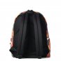 Retro Style Backpack with Eye-Catching Print,Waterproof All Day Bag Zipped Compartment College Bag