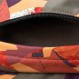 Retro Style Backpack with Eye-Catching Print,Waterproof All Day Bag Zipped Compartment College Bag