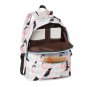 Girl’s Patterned Retro Backpack with Durable Material,All Day Storage Travel Bag Fashion Caual Bag