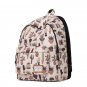 Desert Style Backpack Floral Fabric,Easy-Grip Carry Handle School Bag Day Bag College Bag
