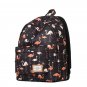 Flamingo Backpack with Handy Internal Storage,Retro Style Rucksack Comfort All Day Bag