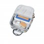 Artistic Orange Backpack Breathable Fabric Travel Bag Comfort-Fit Shoulder Straps Day Bag