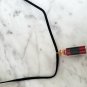 Red and Black Glitter Necklace