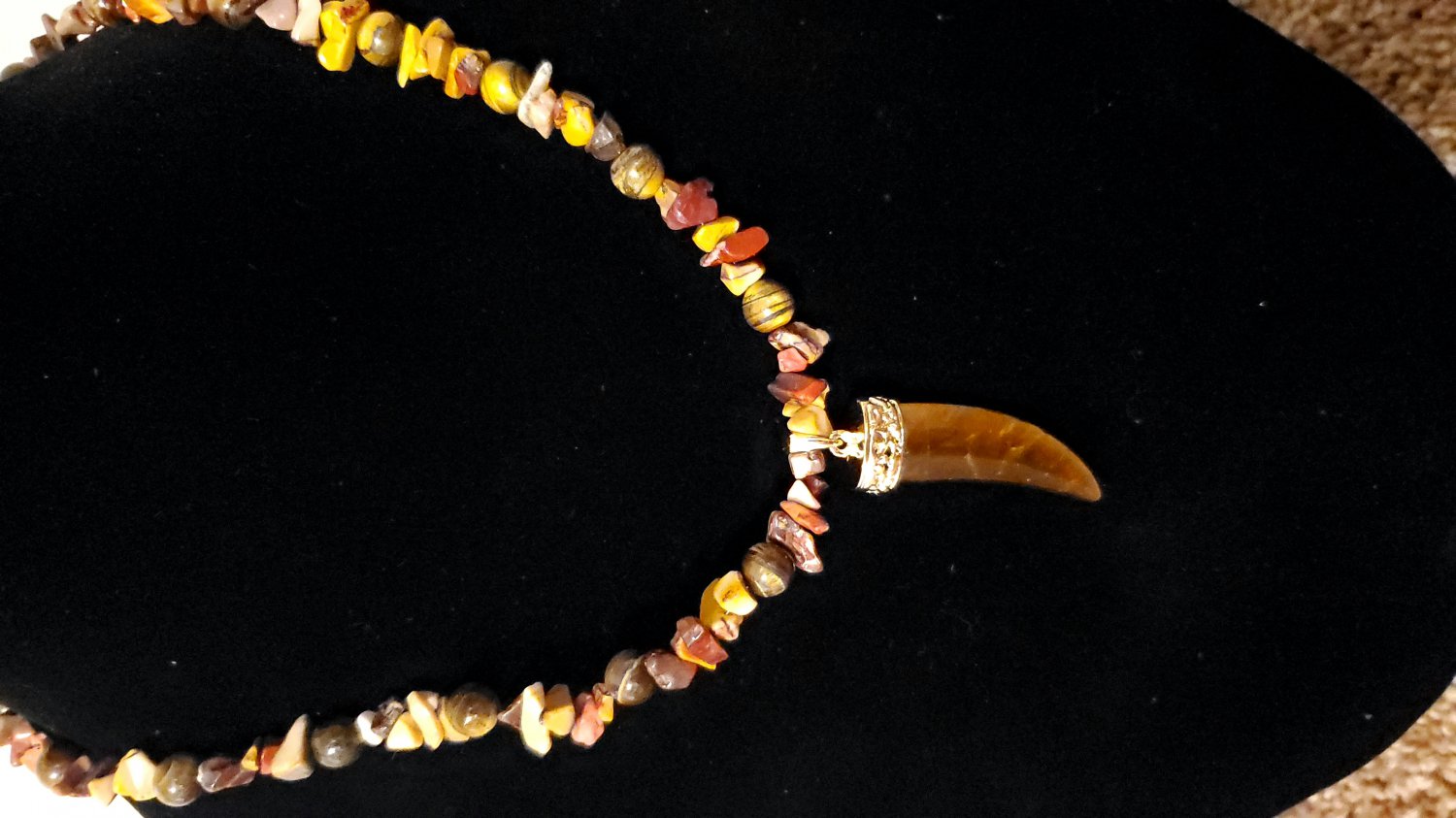Stone Tooth Necklace