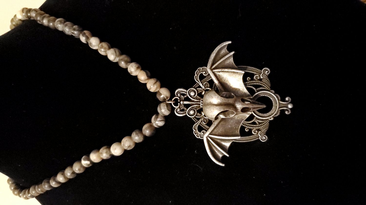 Gothic Skull Necklace