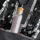 Baby Pink Glitter Necklace