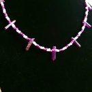 Purple Crystal Necklace