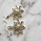 Large Sun Earrings