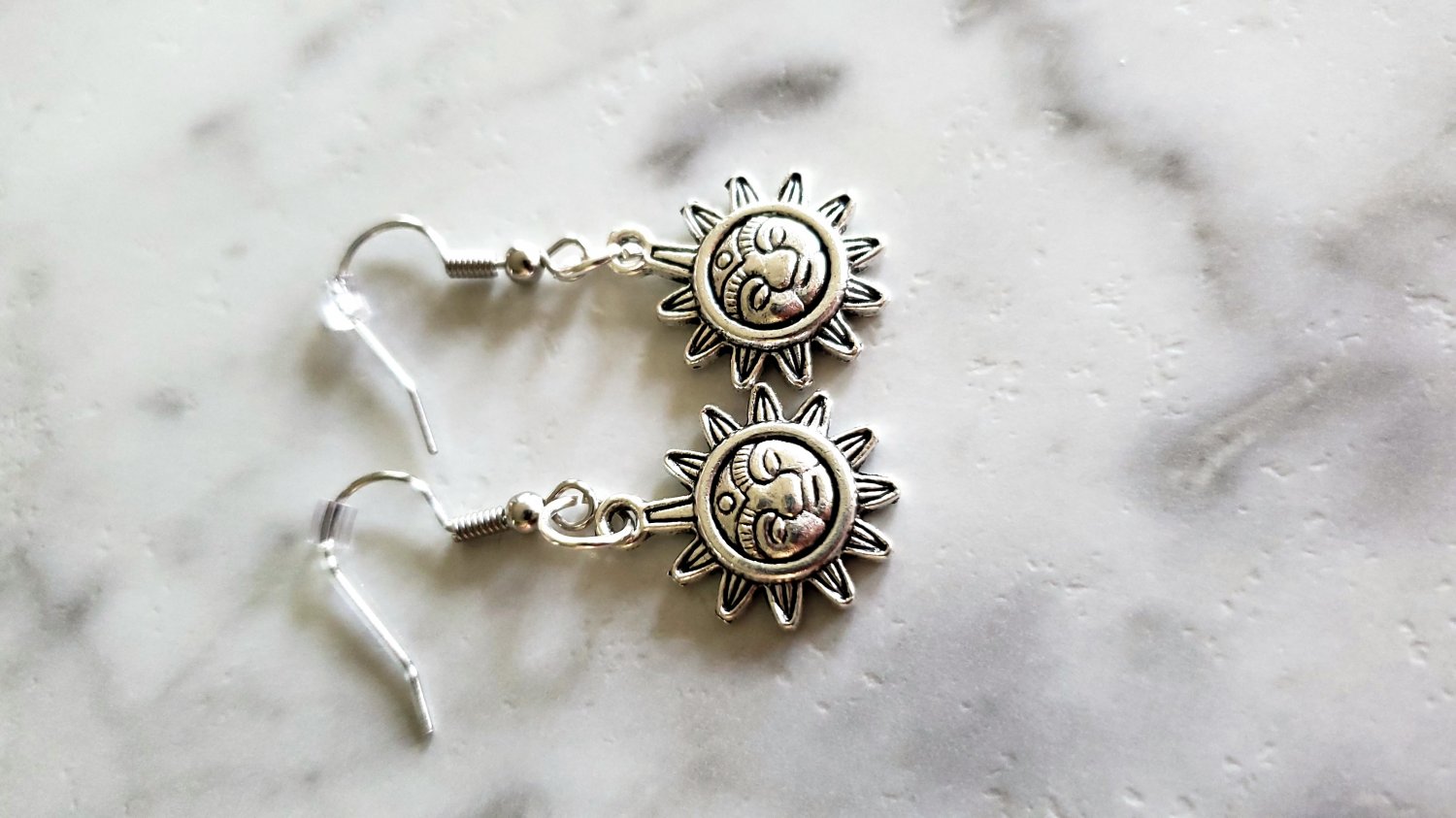 Sun Earrings Design #2