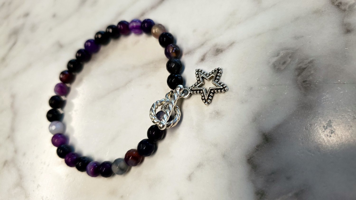 Agate Charm Bracelet