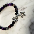 Agate Charm Bracelet