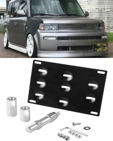 Front Bumper Tow Hook License Plate Mounting Bracket Holder For Scion xB 04-06