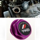 Purple TRD Toyota Racing Development Engine Oil Filter Valve Cover Gasket Cap Aluminum 12180-0H012