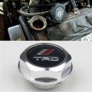 Silver TRD Toyota Racing Development Engine Oil Filter Valve Cover Gasket Cap Aluminum 121800H011