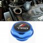 Blue TRD Toyota Racing Development Engine Oil Filter Valve Cover Gasket Cap Aluminum 1218028021