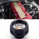 Black Mugen Acura Honda Engine Oil Filter Valve Cover Gasket Cap Aluminum 15610PCXA01