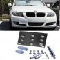 Front Bumper Tow Hook License Plate Mounting Bracket Holder For BMW 3-Series 06-13 M3 E90