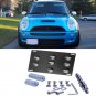 Front Bumper Tow Hook License Plate Mounting Bracket Holder For BMW Mini Cooper R60 R61