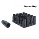 Muteki SR48 Titanium M12x1.5 48mm Open Ended Racing Wheel Rim Lug Nuts Tuner For Toyota Honda