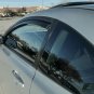 For 06-11 Honda Civic Coupe In-Channel Side Window Visors Guards Si OE 2DR JDM