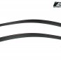 For 06-11 Honda Civic Coupe In-Channel Side Window Visors Guards Si OE 2DR JDM