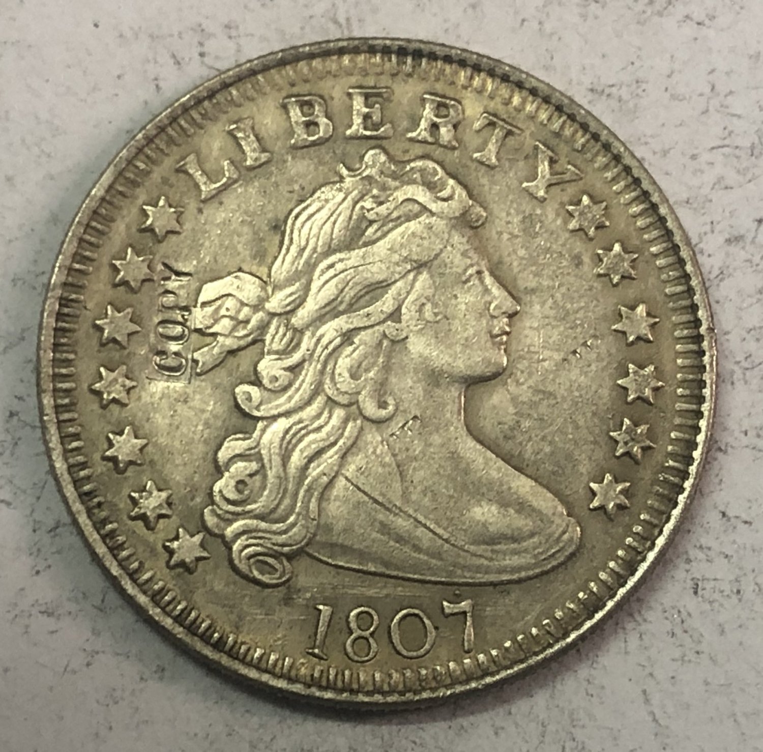 1807 United States 25 Cents 